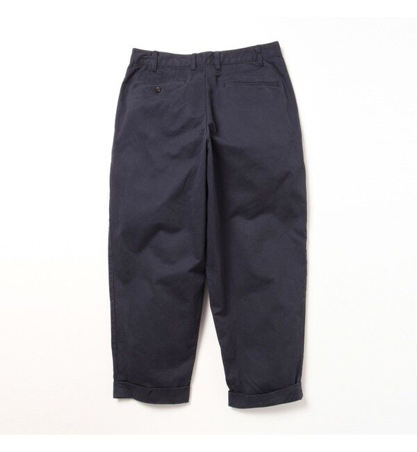 BEAMS PLUS「BEAMS PLUS｜2 Pleats Tapered Twill｜メンズ  チノパン｜オールシーズン」|チノ|