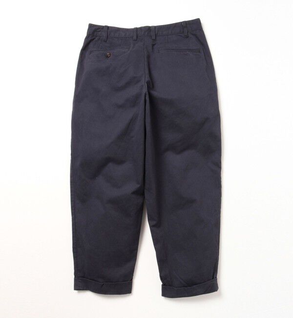 BEAMS PLUS「BEAMS PLUS｜2 Pleats Tapered Twill｜メンズ  チノパン｜オールシーズン」|チノ|