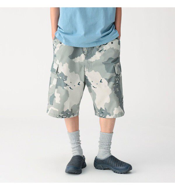 BEAMS「BEAMS / ビッグ 6ポケット カーゴ ショーツ」|その他|CAMO