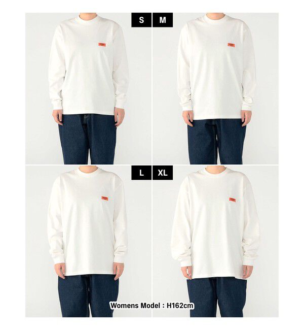 BEAMS「【別注】UNIVERSAL OVERALL / ロゴ ロングスリーブ Tシャツ」|Tシャツ・カットソー|