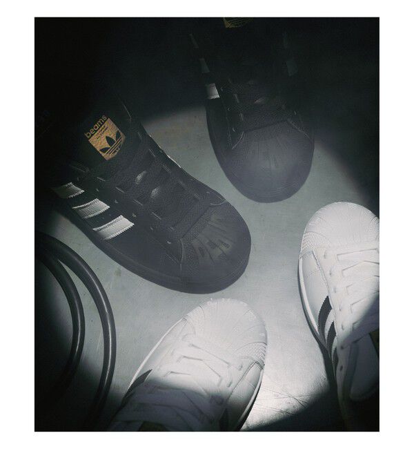 BEAMS「【別注】adidas / SUPERSTAR II BLACK」|スニーカー|