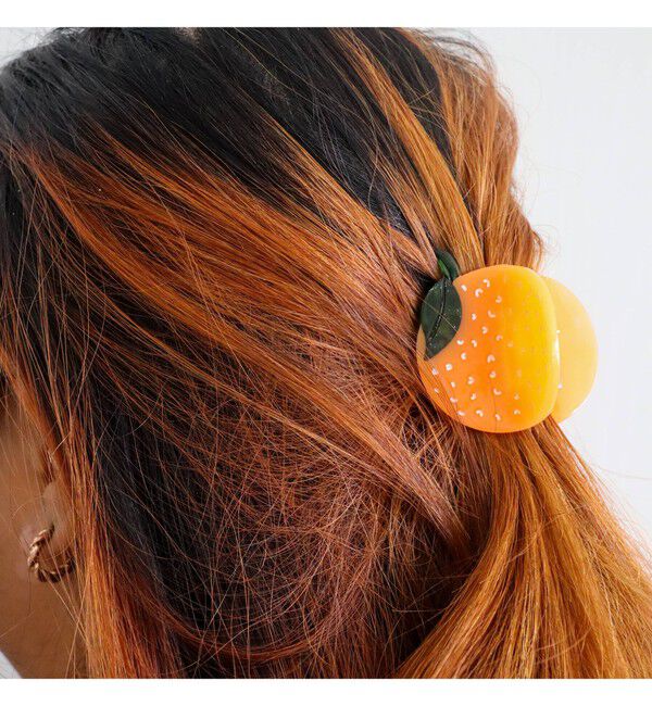 bPr BEAMS「Jenny Lemons / Mini Hair Claw Clip」|その他|ORANGE