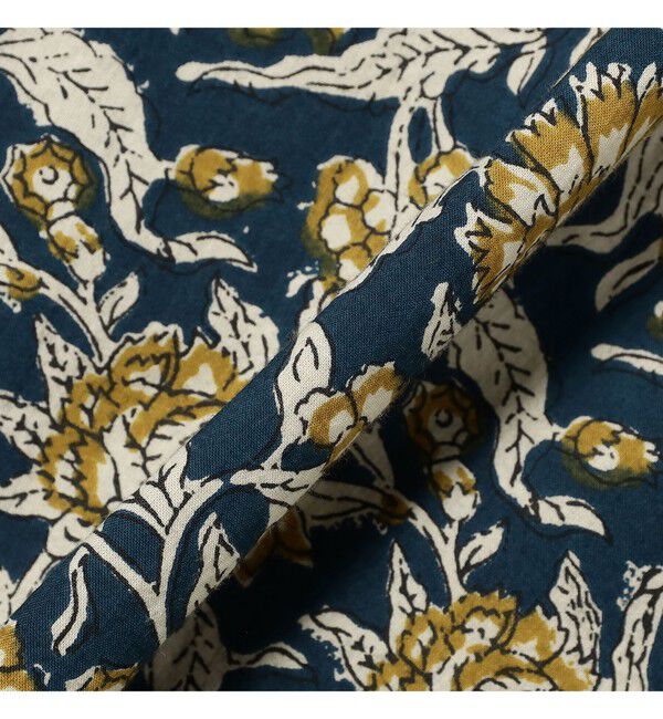 BEAMS PLUS「Open Collar Block Print ①」|シャツ・ブラウス|