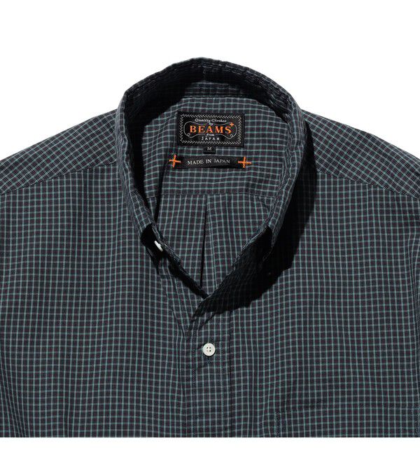 BEAMS PLUS「B.D. Classic-fit Mini Plaid」|シャツ・ブラウス|