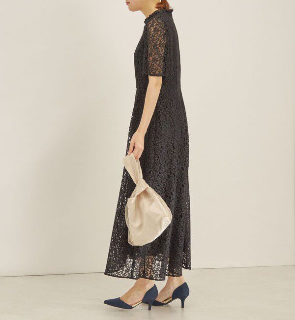 SHIPS for women「【SHIPS別注】kaene:コードレース ワンピース（セレモニー対応可）」|ワンピース|