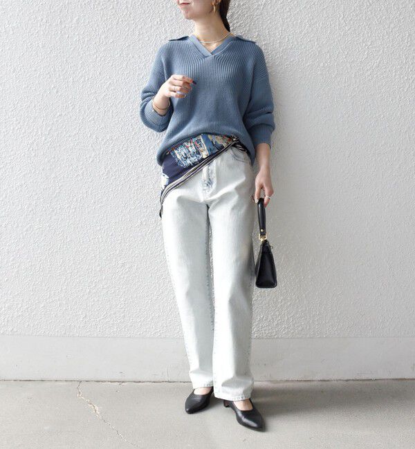 SHIPS any「《一部追加予約》SHIPS any: ハイライズ デニムパンツ［SHIPS any DENIM］」|デニム|