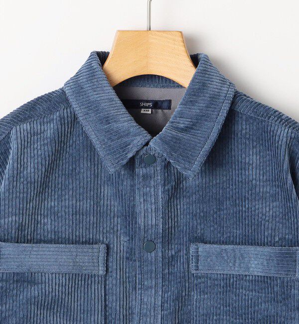 SHIPS KIDS「SHIPS KIDS:100～130cm / コーデュロイ シャツ アウター」|その他|