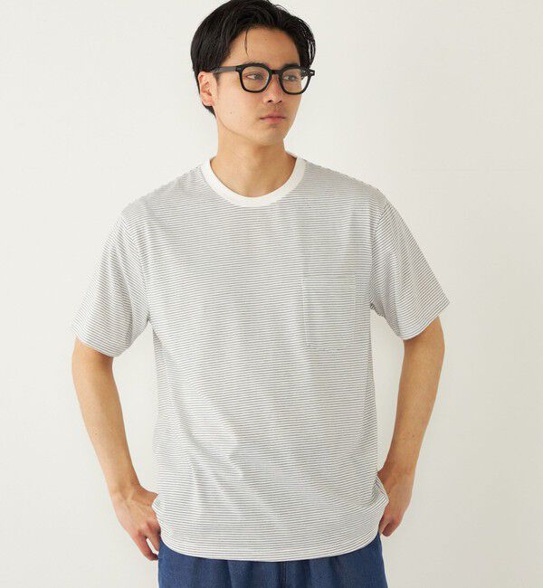 SHIPS Colors 「SHIPS Colors:CAVE(R) ボーダー Tシャツ◇」|Tシャツ・カットソー|