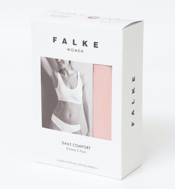 quaranciel「FALKE:Bustier Daily Comfort ブラトップ 2枚セット」|インナー|