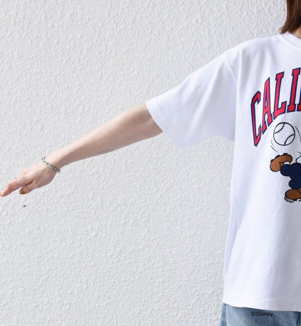 SHIPS any「Champion:〈洗濯機可能〉ディズニー / グラフィック ロゴ ショート スリーブ TEE」|Tシャツ・カットソー|