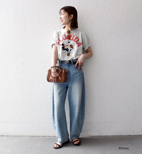 SHIPS any「Champion:〈洗濯機可能〉ディズニー / グラフィック ロゴ ショート スリーブ TEE」|Tシャツ・カットソー|
