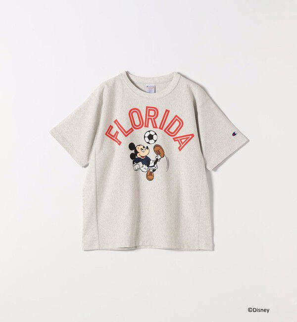 SHIPS any「Champion:〈洗濯機可能〉ディズニー / グラフィック ロゴ ショート スリーブ TEE」|Tシャツ・カットソー|