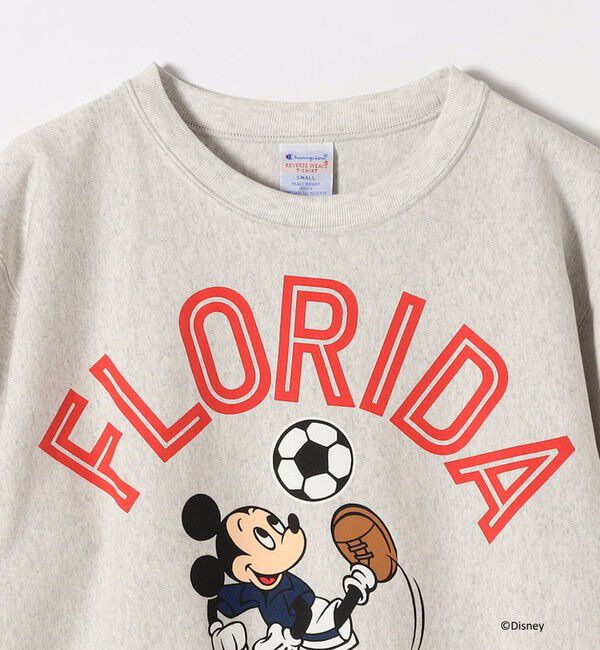 SHIPS any「Champion:〈洗濯機可能〉ディズニー / グラフィック ロゴ ショート スリーブ TEE」|Tシャツ・カットソー|