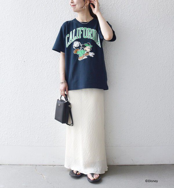 SHIPS any「Champion:〈洗濯機可能〉ディズニー / グラフィック ロゴ ショート スリーブ TEE」|Tシャツ・カットソー|