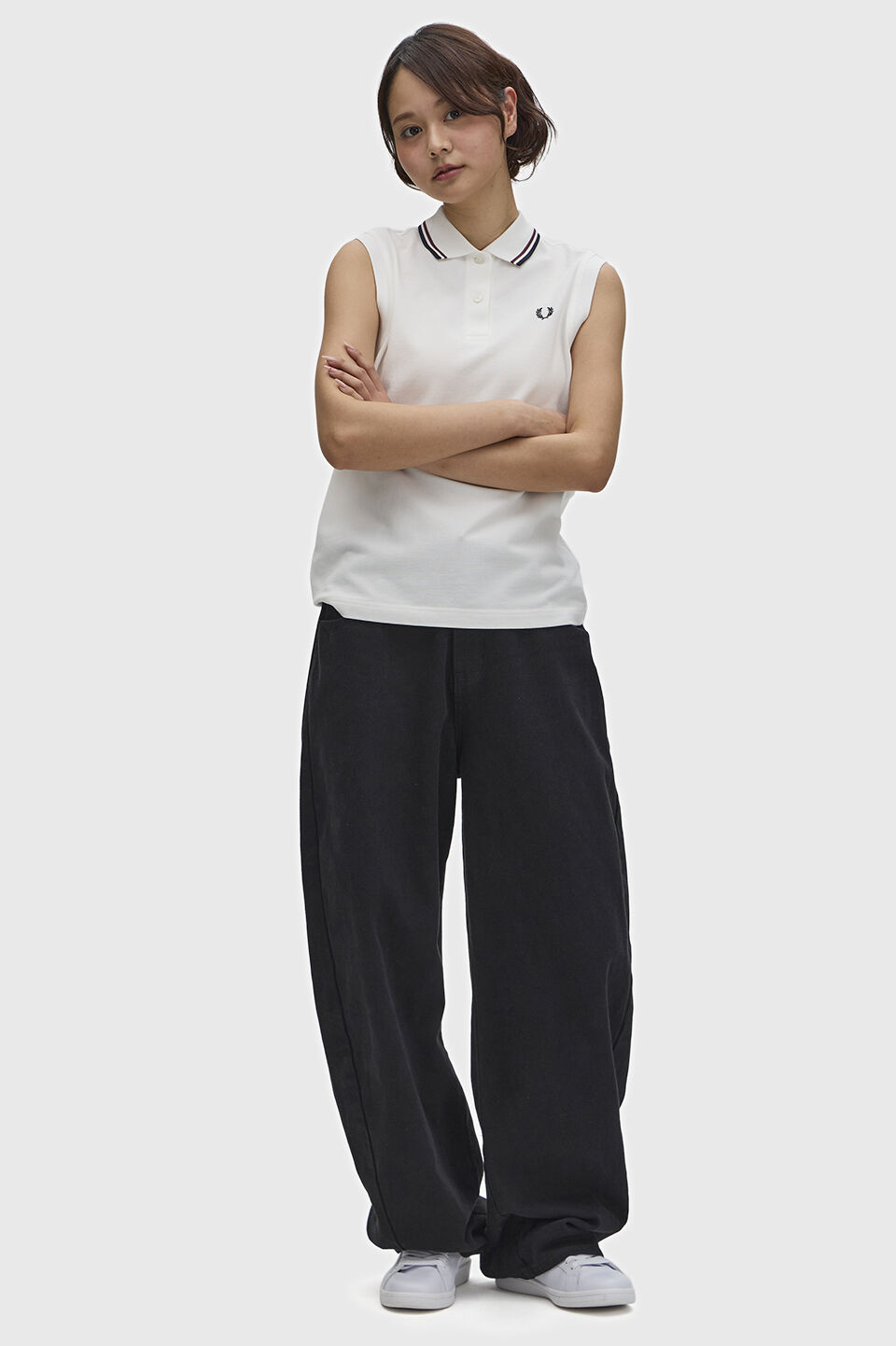 FRED PERRY 「The Fred Perry Shirt G7200／フレッドペリーノースリーブポロシャツ G7200」|Tシャツ・カットソー|