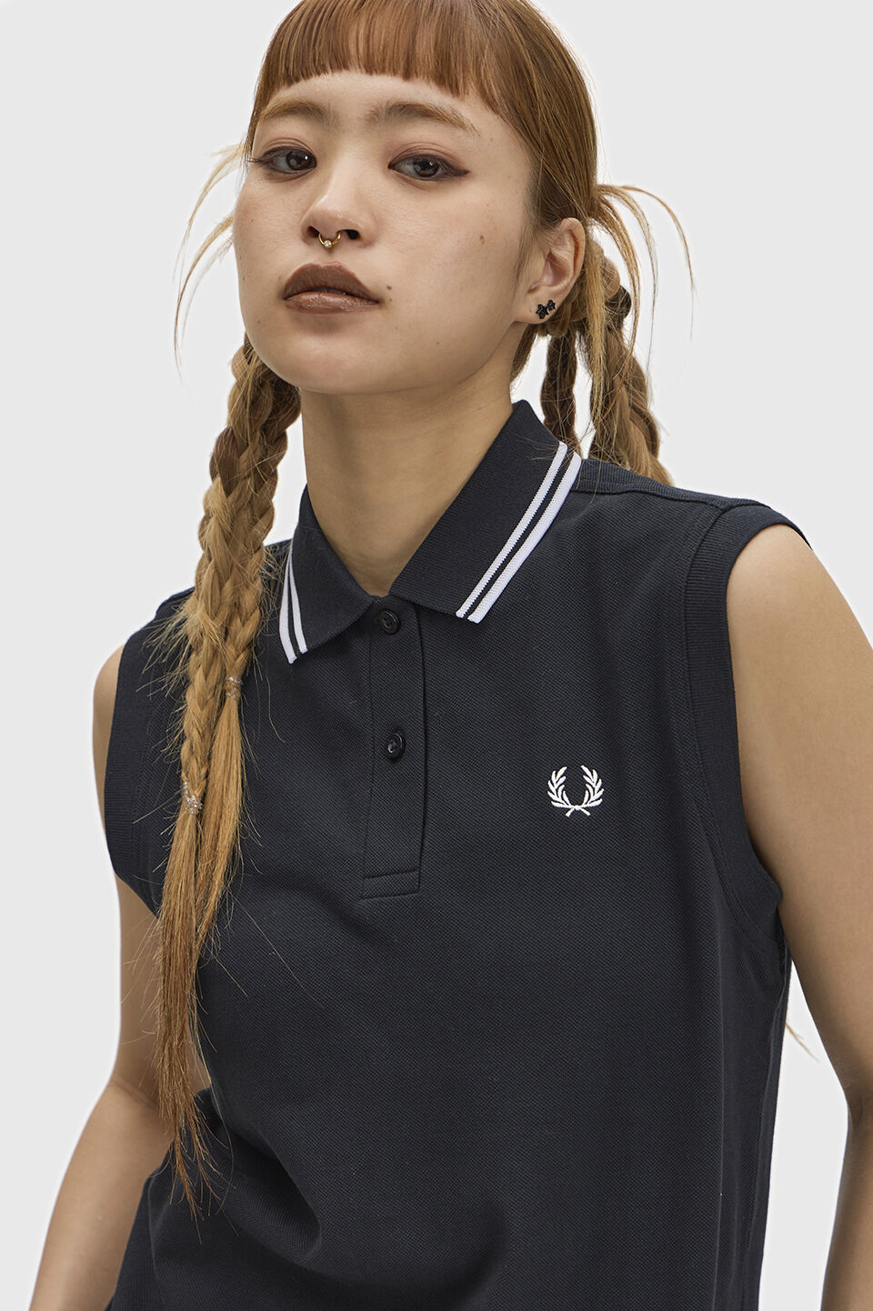 FRED PERRY 「The Fred Perry Shirt G7200／フレッドペリーノースリーブポロシャツ G7200」|Tシャツ・カットソー|