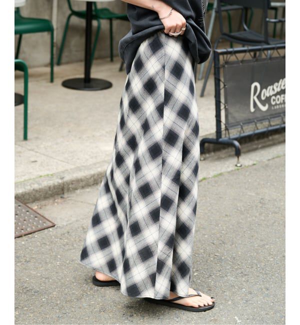 OUTDOOR PRODUCTS Usual Things「≪予約≫PLAIDパターンスカート」|スカート|