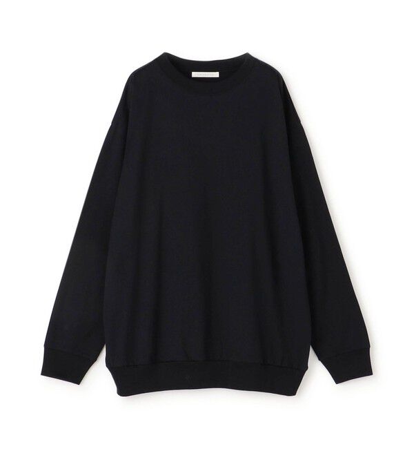 GALERIE VIE「コットンシルクジャージー ロングスリーブプルオーバー」|Tシャツ・カットソー|69 ネイビー