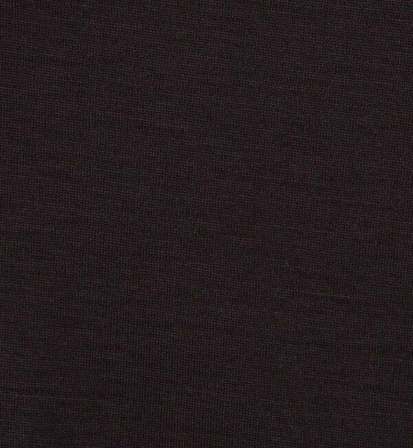 GALERIE VIE「シルキーコンパクトジャージー Vネックプルオーバー」|Tシャツ・カットソー|