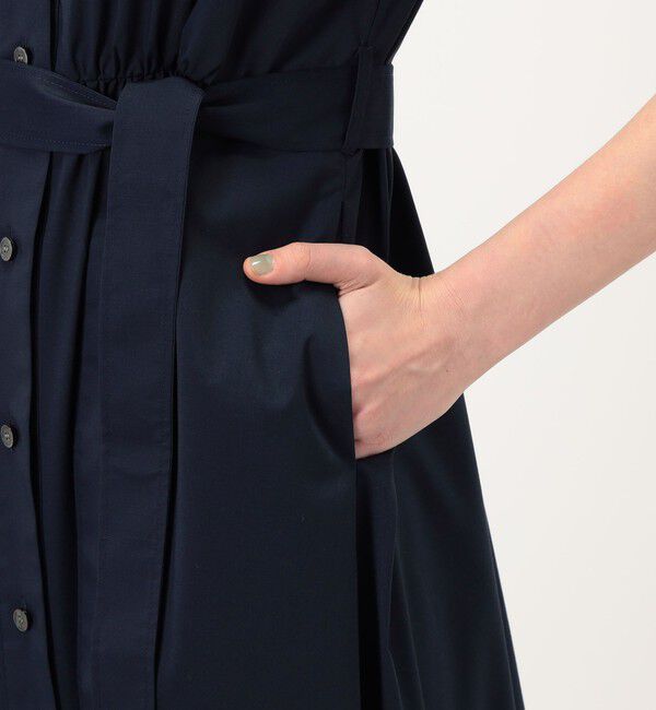 Ballsey「ポリエステルコットンタイプライター シャツワンピース」|ワンピース|