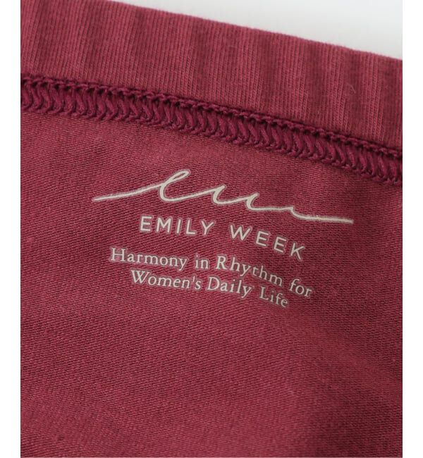 EMILYWEEK「【RESET】オーガニックコットン混 2WAYサニタリー（ベージュ、ボルドー）」|インナー|