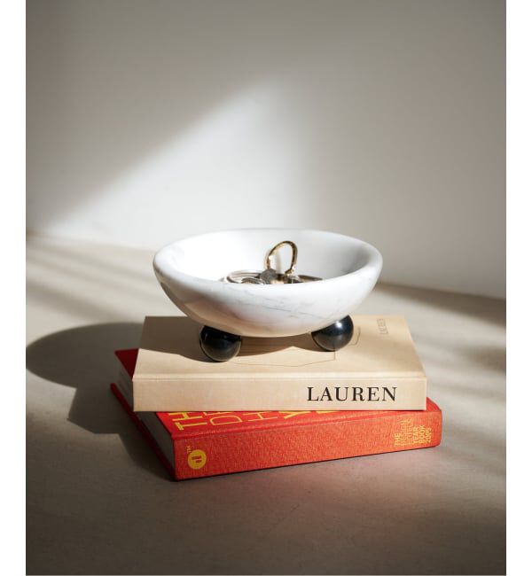 journal standard Furniture「MARBLE BOWL WITH STAND　トレイ」|その他|