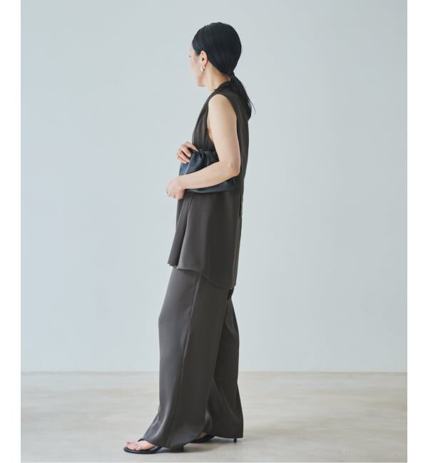 Plage「dull satin scarf set タンク」|タンクトップ|