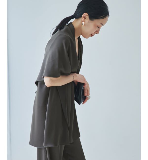 Plage「dull satin scarf set タンク」|タンクトップ|