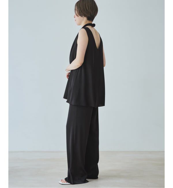 Plage「dull satin scarf set タンク」|タンクトップ|