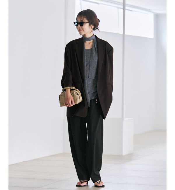 Plage「《予約》Masculine Oversized ジャケット」|テーラードジャケット|