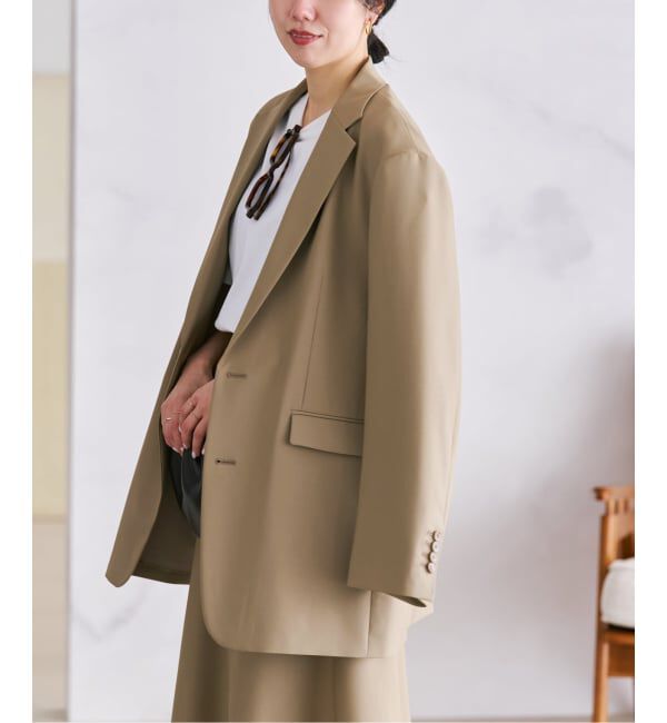 Plage「《予約》Masculine Oversized ジャケット」|テーラードジャケット|