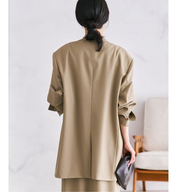 Plage「《予約》Masculine Oversized ジャケット」|テーラードジャケット|