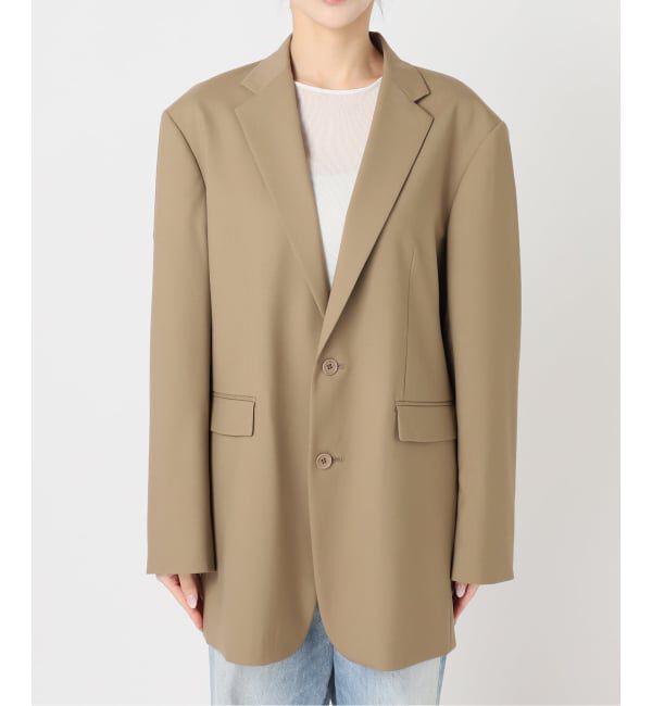 Plage「《予約》Masculine Oversized ジャケット」|テーラードジャケット|