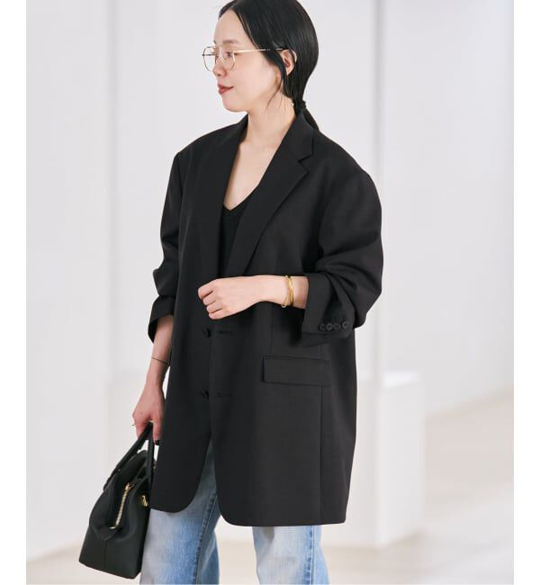 Plage「《予約》Masculine Oversized ジャケット」|テーラードジャケット|