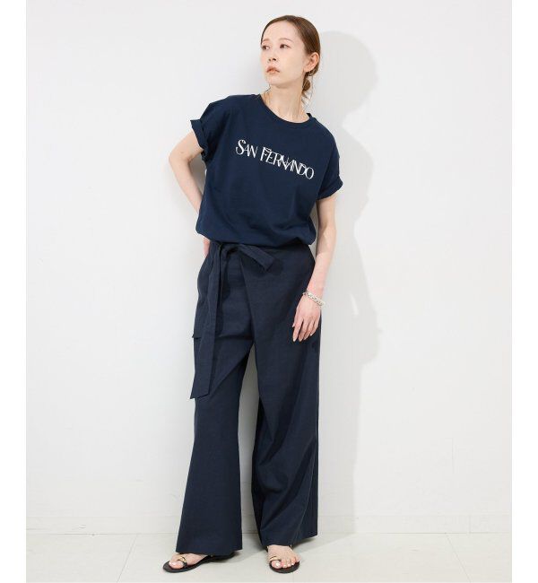 SLOBE IENA「《WEB限定/追加》NICOLAS LAINAS/ニコラスライナス フラットサンダル 313L-T」|サンダル|