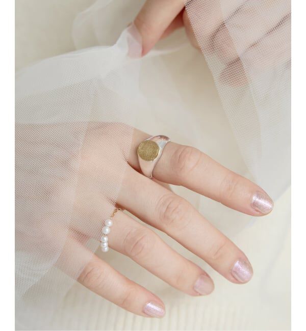 IENA「GIGI/ジジ 別注 Artemis signet ring EX」|リング|