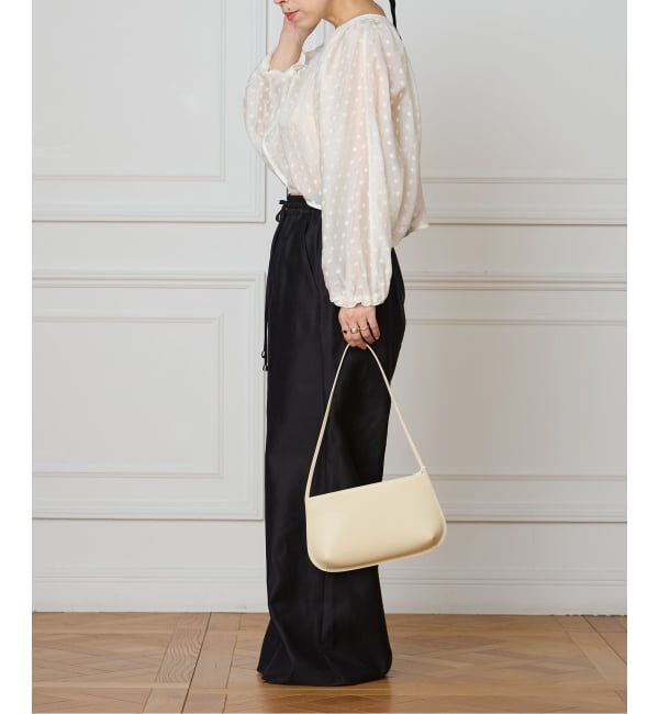 IENA LA BOUCLE「《洗濯機洗い可》IENA LA BOUCLE コットンサテンイージーパンツ」|その他|