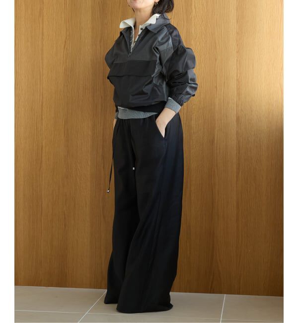 IENA LA BOUCLE「《洗濯機洗い可》IENA LA BOUCLE コットンサテンイージーパンツ」|その他|