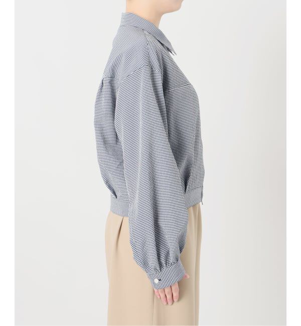 IENA LA BOUCLE「IENA LA BOUCLE ギンガムチェックシャツ」|シャツ・ブラウス|