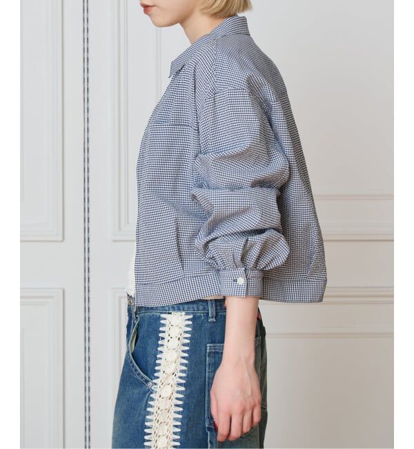 IENA LA BOUCLE「IENA LA BOUCLE ギンガムチェックシャツ」|シャツ・ブラウス|