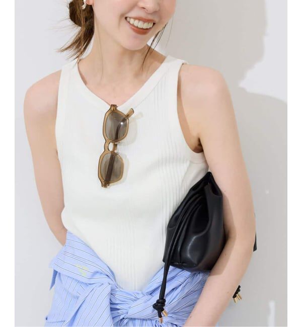 SLOBE IENA「アメスリタンクトップ」|タンクトップ|