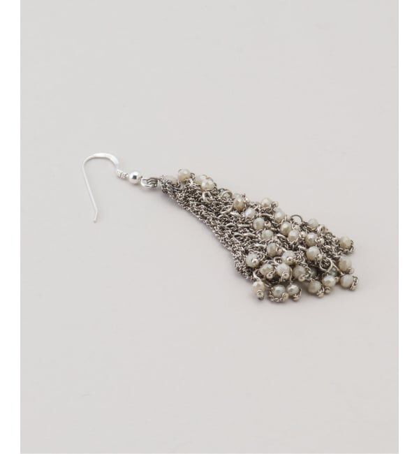 VERMEIL par iena「JEAN FRANCOIS MIMILLA ジャン フランソワ ミミラ Glass Beads &Knittピアス BO103」|ピアス|