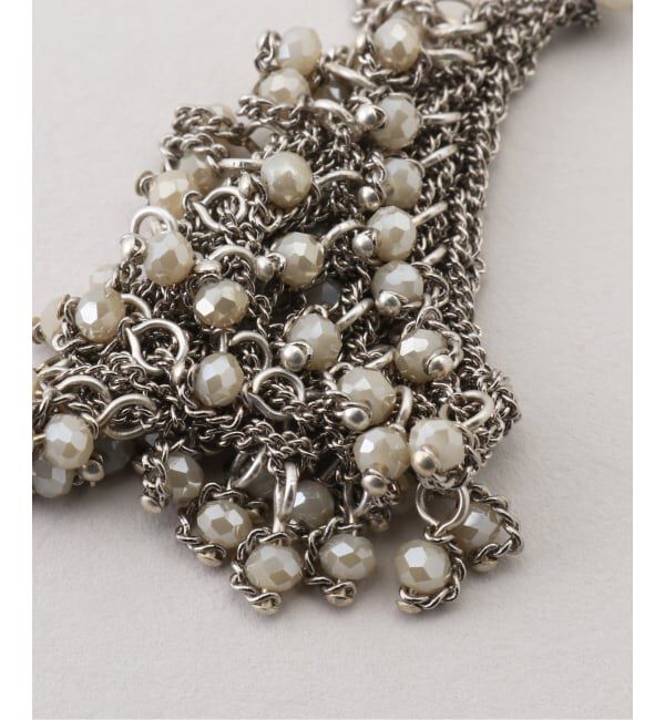 VERMEIL par iena「JEAN FRANCOIS MIMILLA ジャン フランソワ ミミラ Glass Beads &Knittピアス BO103」|ピアス|