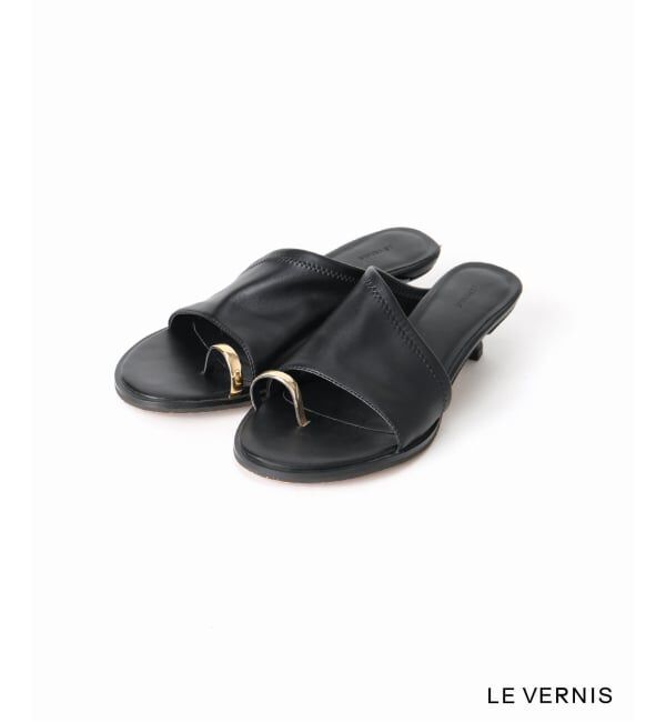 SLOBE IENA「LE VERNIS/ル・ベルニ Toe ring sandals」|サンダル|