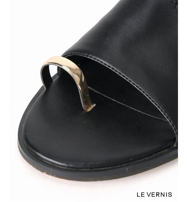 SLOBE IENA「LE VERNIS/ル・ベルニ Toe ring sandals」|サンダル|
