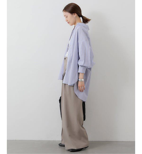 SLOBE IENA「《予約》コットンビックレギュラーシャツ」|シャツ・ブラウス|