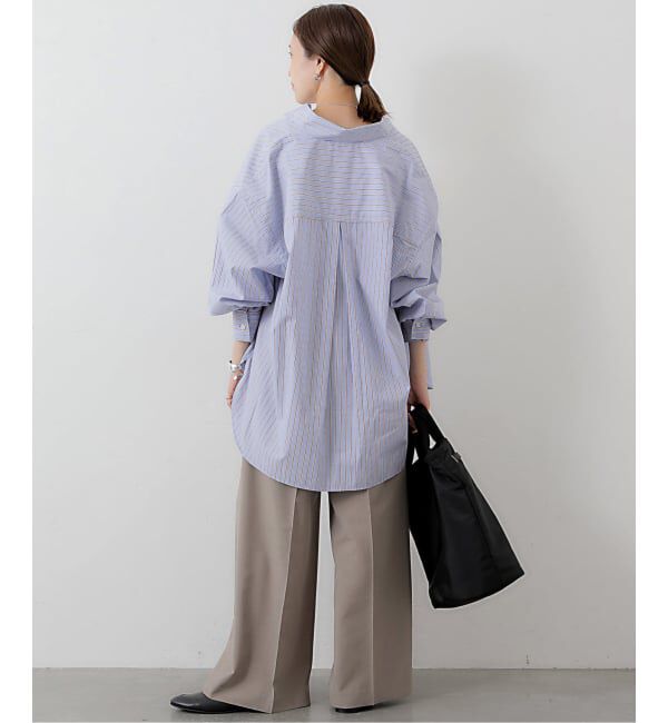 SLOBE IENA「《予約》コットンビックレギュラーシャツ」|シャツ・ブラウス|