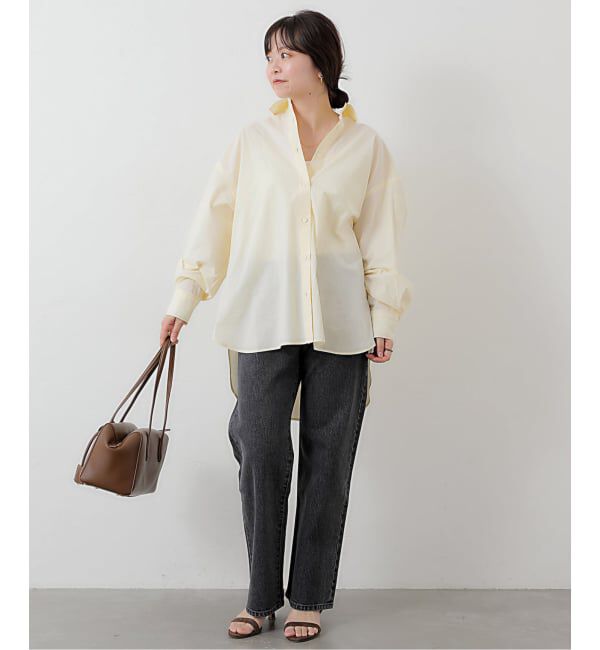 SLOBE IENA「《予約》コットンビックレギュラーシャツ」|シャツ・ブラウス|