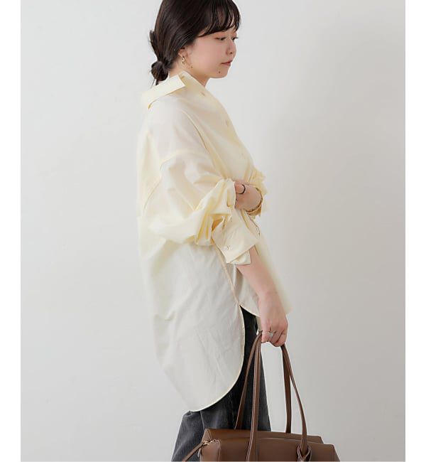 SLOBE IENA「《予約》コットンビックレギュラーシャツ」|シャツ・ブラウス|