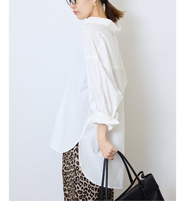 SLOBE IENA「《予約》コットンビックレギュラーシャツ」|シャツ・ブラウス|